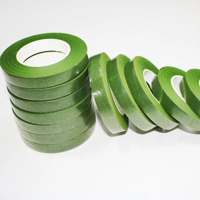  Alipis 4 Rolls Floral Tape Green Tape for Flowers