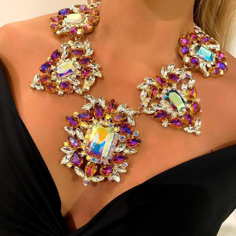 Acquista Collana Da Donna Wave Logan Con Clavicola, Collana Girocollo - Foto 9