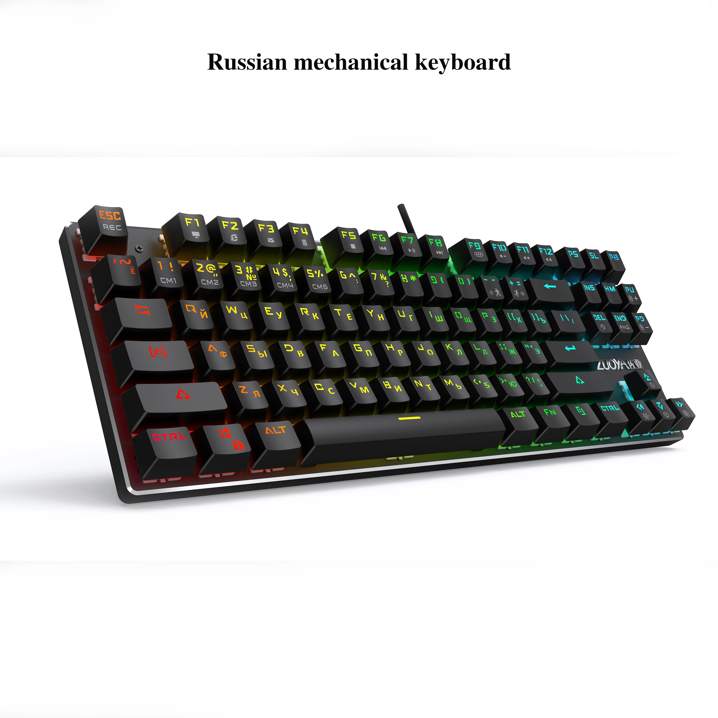 Gaming Keyboard Mechanical Russian Red Switches Mechanical Keyboard Wired Gaming - Aliexpress