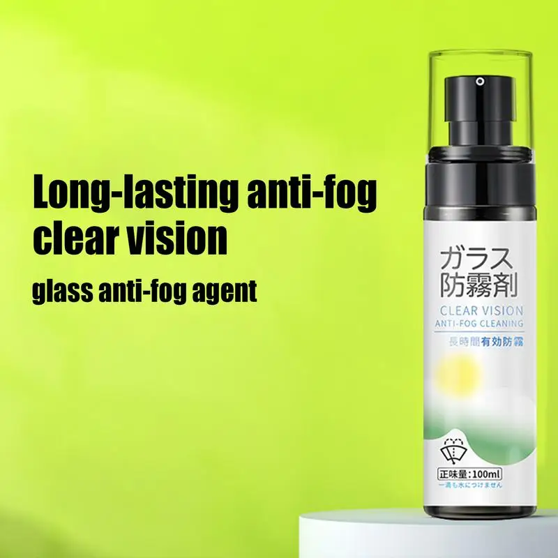 For RV Glass Cleaner Spray Invisible Windshield Defogger Cleaner Spray Car Window Interior Anti-Fog For Window Visors