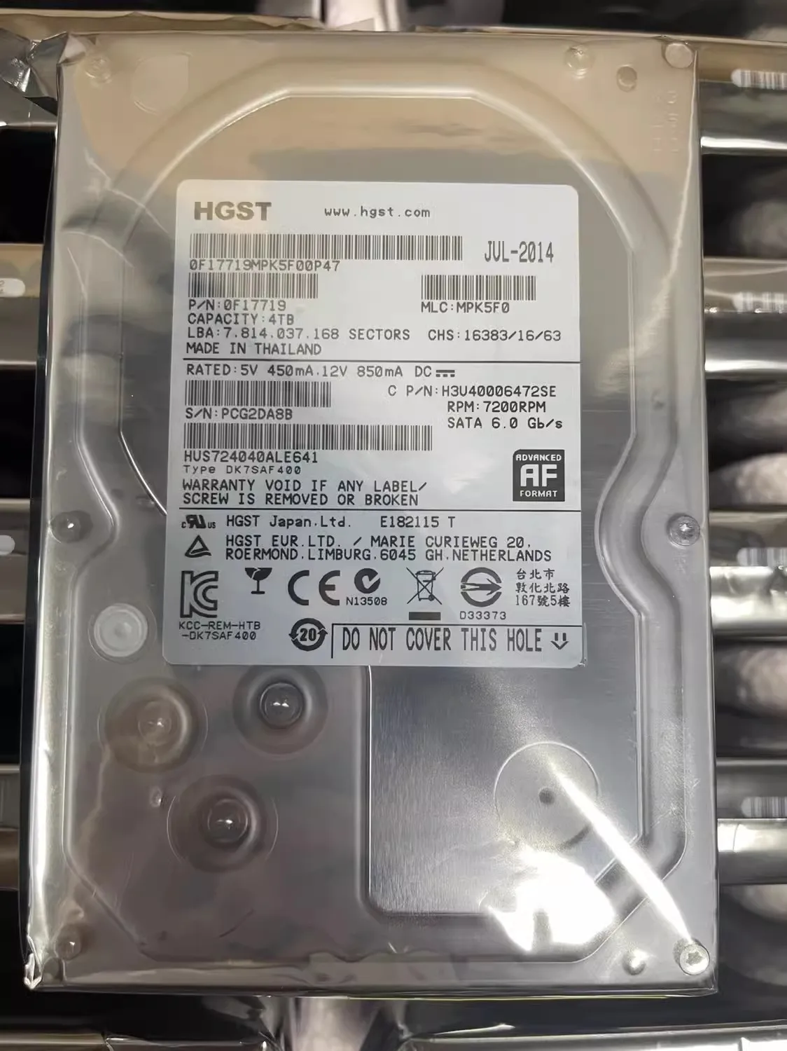 Original 8TB 6TB 4TB 2TB 1TB 3.5