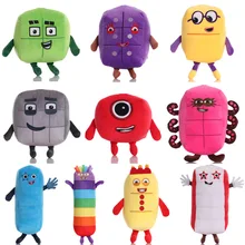 

Cute Numberblocks Plush Doll Digital Building Block Toy Mathematics Enlightenment Animation Cartoon Figure Doll Children Gift