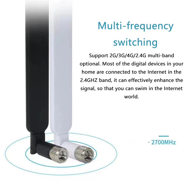 2Pcs 4G Router Antenna SMA Interface Anti-Interference 4G High Gain LTE Antenna Applicable to Huawei B315S-936 B310AS-852