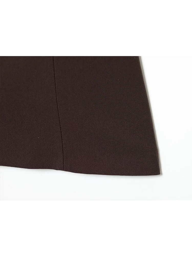 2026 New Simple Tank Top For Women Folds Stand Collar Sleeveless Slim Fit Vest Fashion Ladies Versatile Solid Casual Tanks