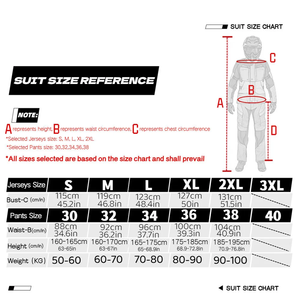 FXR off-road vehicle suit riding suit set men's breathable off-road motorcycle racing customization motocross gear set