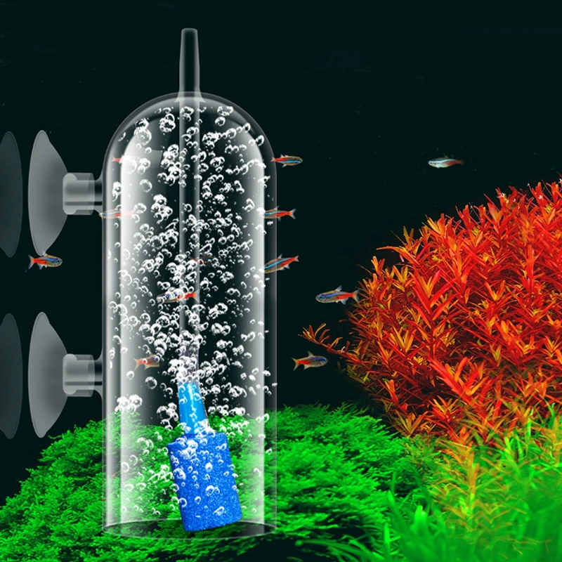 ガラスカバー水槽水族館エアストーン酸素エアレーター増加バブル池ポンプ水耕酸素供給高品質 エアポンプ アクセサリー Aliexpress