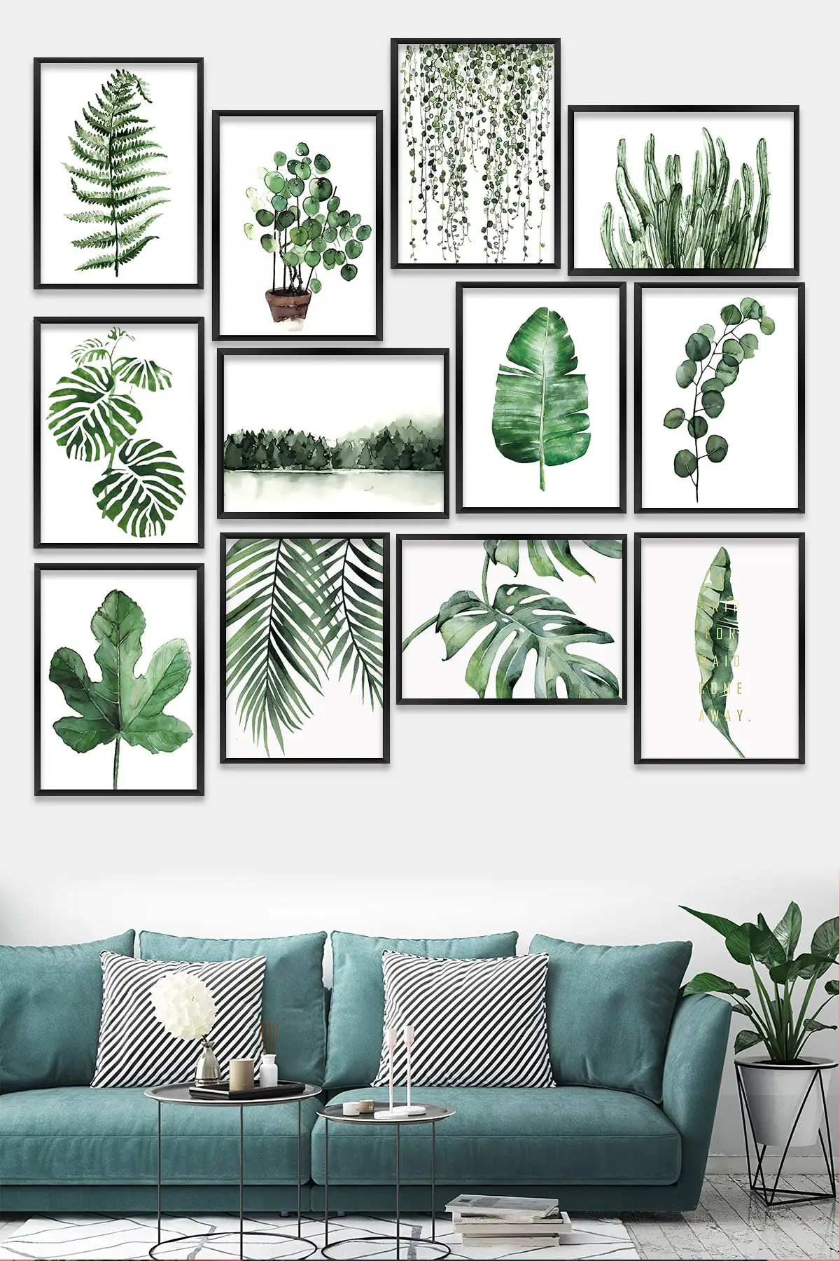 12 piece Frame Looking Mdf Table Set Creative 2021 Home Accessory
