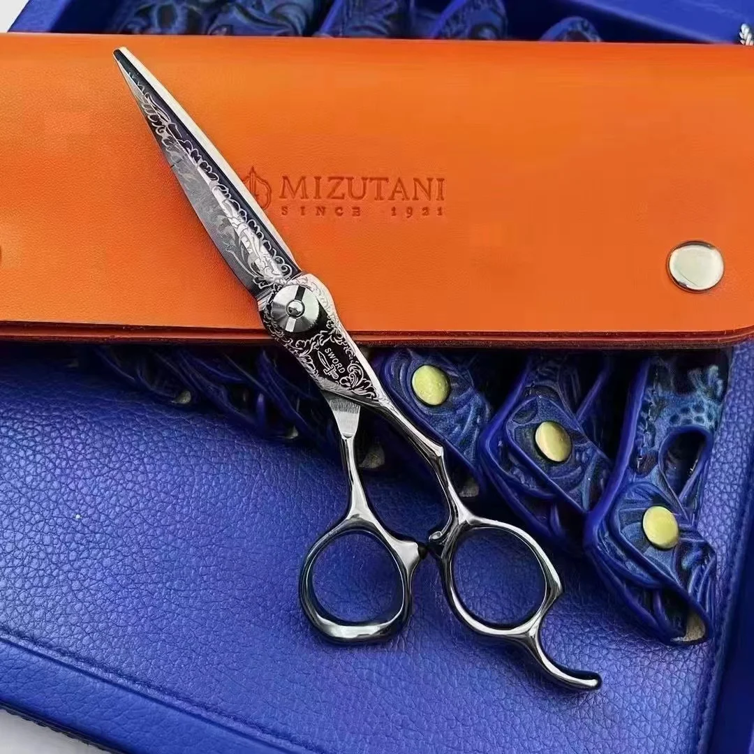 

6.0 inch Damascus hair scissors all cut