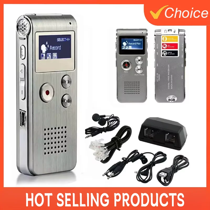 8GB 3 in 1 Mini USB Flash Disk Drive Digital Audio Voice Recorder 650Hr Dictaphone 3D Stereo MP3 Music Player