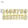Quartz Clock Numerals DIY Handmade Material Digital Clock Repair Tools Roman Arabic Clock Numbers Accessories Replacement Needle 3