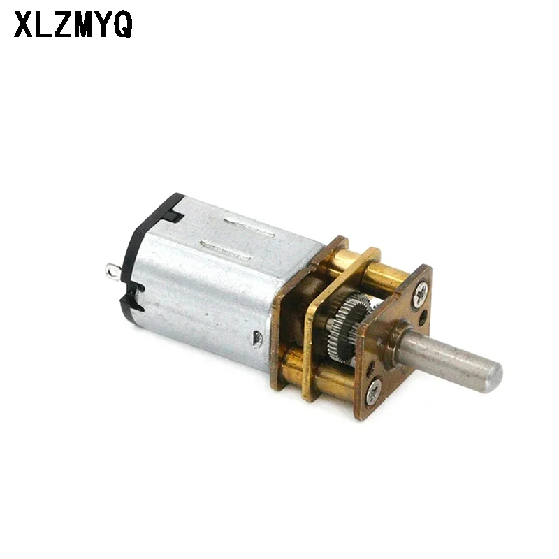 micro metal gear motor com volante mini 03