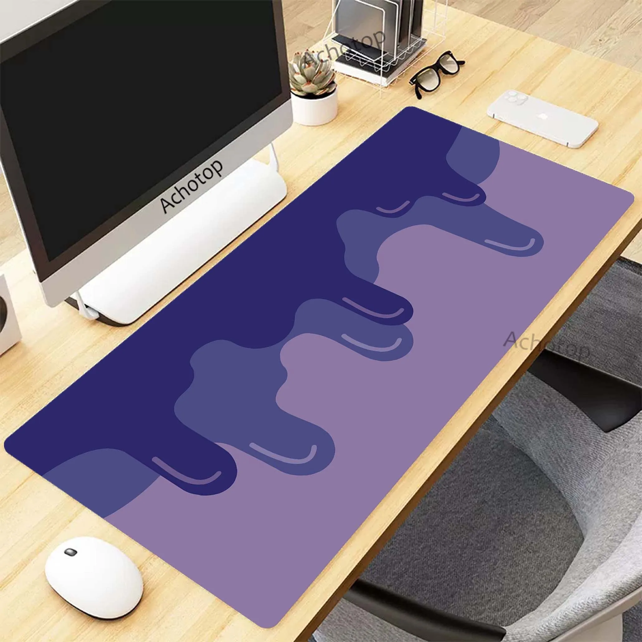 

Cream Gradient Fluid Extended Mouse Pad Office Mousepad Gaming Speed Keyboard Pads 40x90cm Table Carpet Computer Gamer Desk Mat