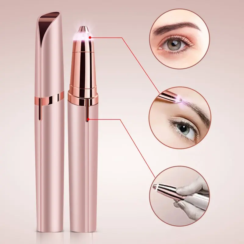 Eyebrow Trimmer Womens Electric Eye Brow Shaper Pencil Face Hair Remover Automatic Eyebrow Shavers