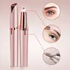 Womens Electric Eyebrow Trimmer Eye Brow Shaper Pencil Face Hair Remover For Women Automatic Eyebrow Shavers Pocketknife 4