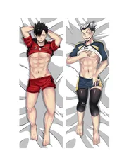 

50*180CM Anime Dakimakura Haikyuu Volleyball Haikyuu!! Pillowcase Hugging Body Pillow cover Boyfriend Long Backrest Bed Pillow