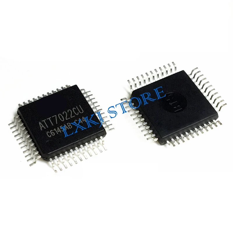 10pcs/Lot   ATT7022CU  ATT7022 QFP-44 att7022eu att att7022 7022 7022eu qfp 44 ic