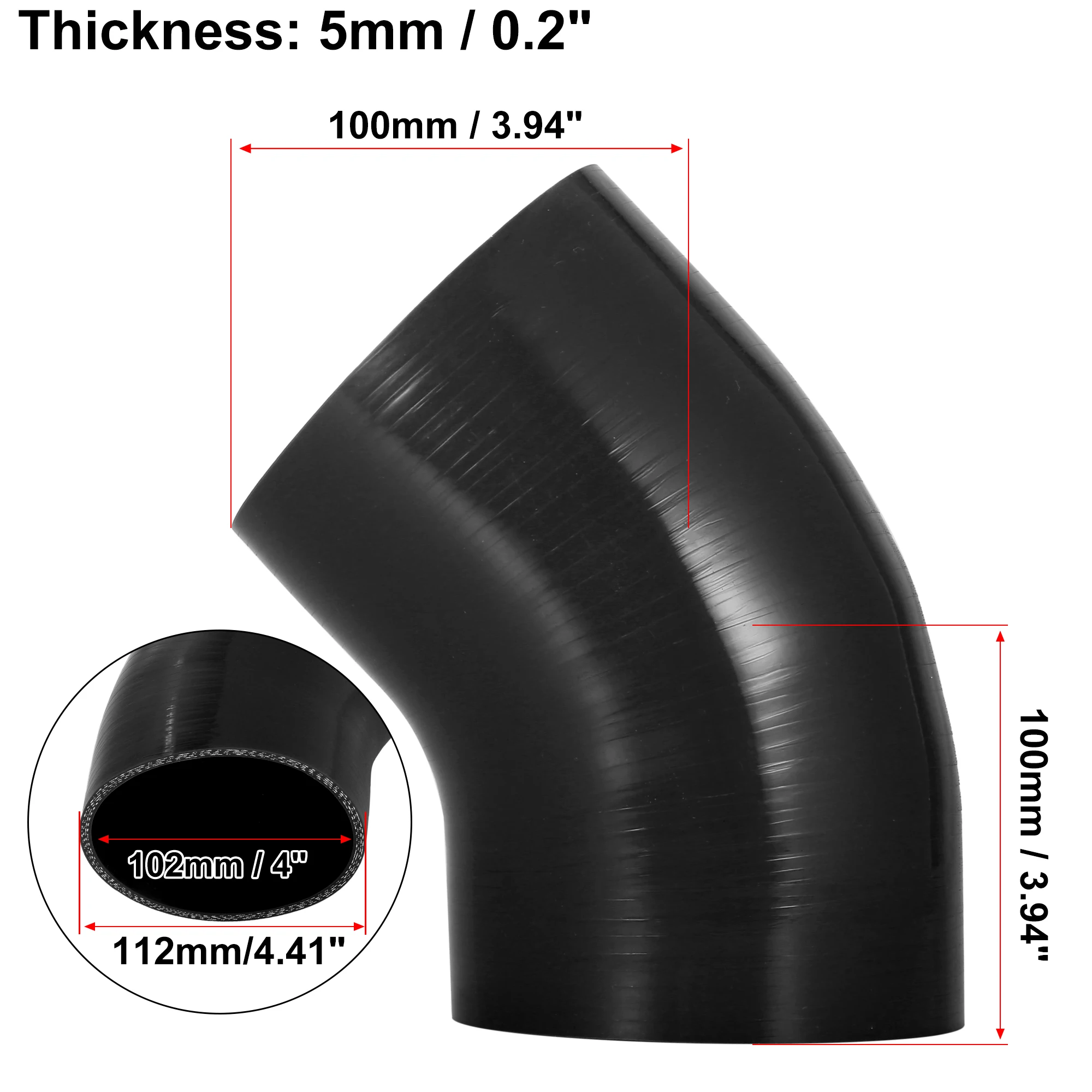 102mm Black