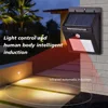 Hot Sale 30 100 LED Solar Light Wireless Motion Sensor Waterproof Solar Wall Lamp Outdoor Garden Decoration Spotlights 3