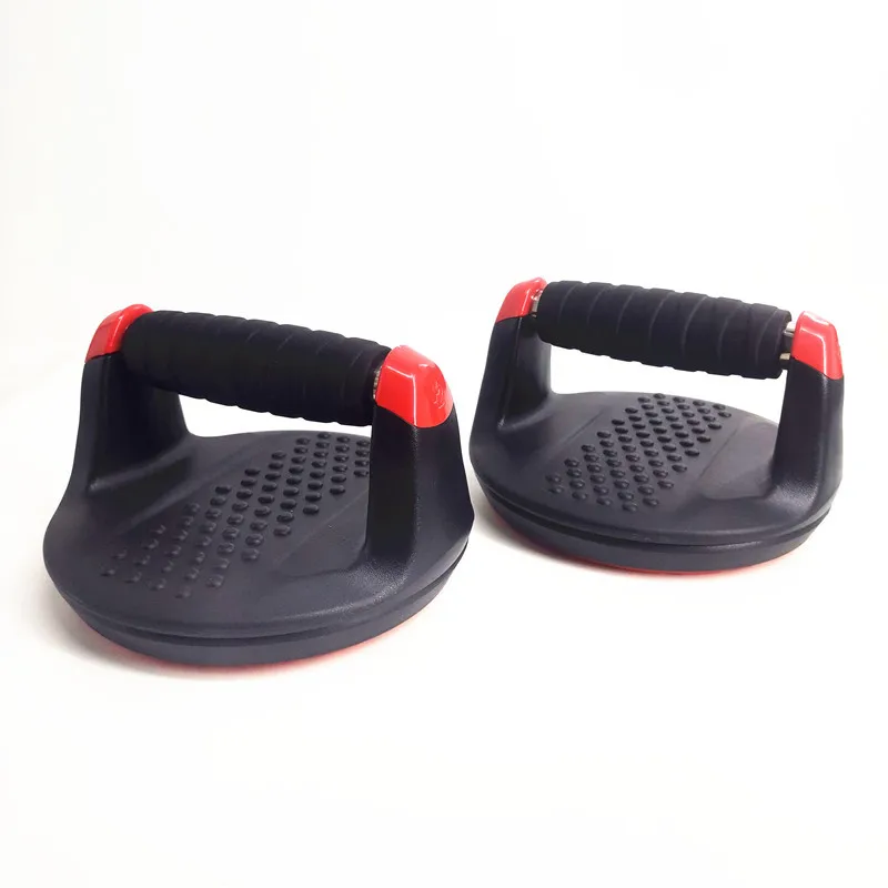 1 Pair 360 Degree Rotating Push Up Stands for Home Gym Muscle Strength Exercise