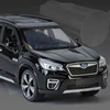 1/30 Subaru Forester SUV Alloy Car Model Diecast Metal Toy Off-road Vehicles Car Model Simulation Sound and Light Kids Toys Gift 2