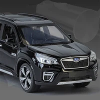 1/30 Subaru Forester SUV Alloy Car Model Diecast Metal Toy Off-road Vehicles Car Model Simulation Sound and Light Kids Toys Gift 2