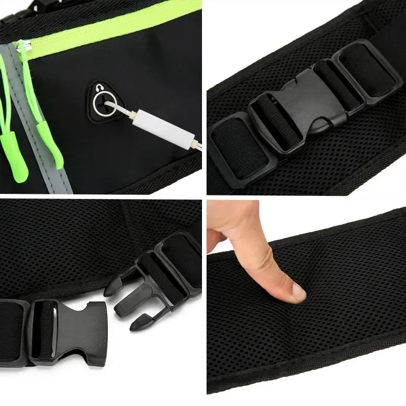 Waist Bag Running Marathon Jogging Outdoor Riding Fitness Waterproof for Men Women