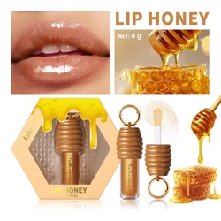 Hydrating Lip Honey Oil Plumper - Long - Lasting, Non - Sticky, Nourishing Balm with Smooth Finish (1pc)