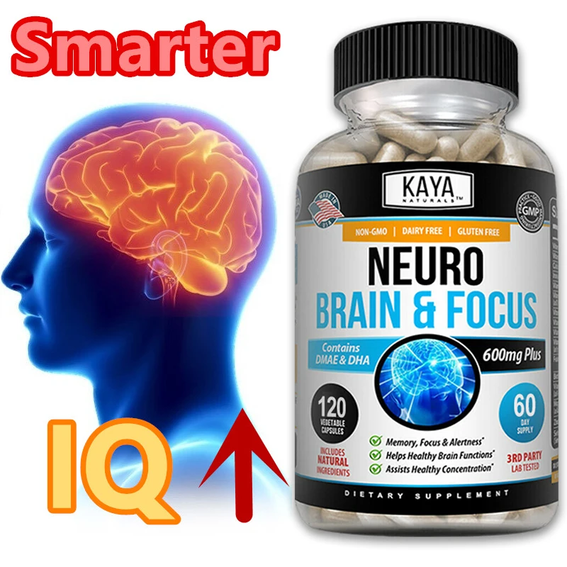Nootropic Supplement for Men and Women Improves Memory, Relieves