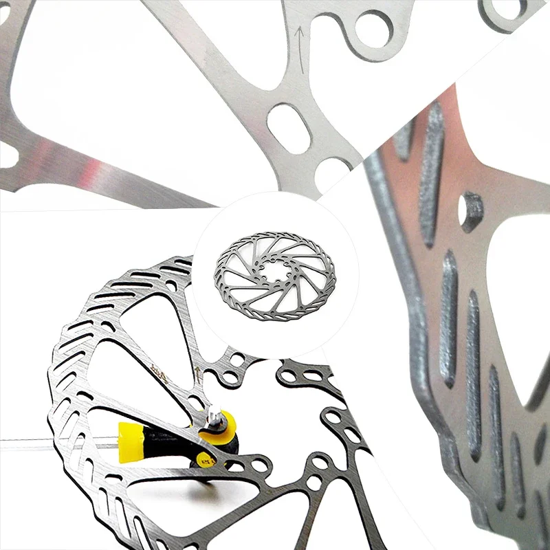 Stainless Steel Mountain Bike Brake Disc 140mm 160mm 180mm Silver