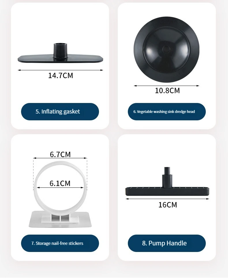 💨High Pressure Air Drain Blaster – Manual Plunger Tool for Toilets & Drains🚽