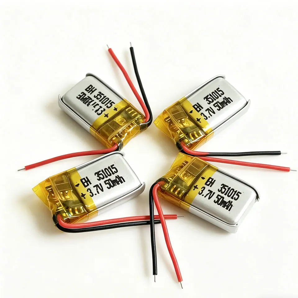 Lot de 1 à 10 Batteries Li-Po 3.7V 100mAh pour Modélisme