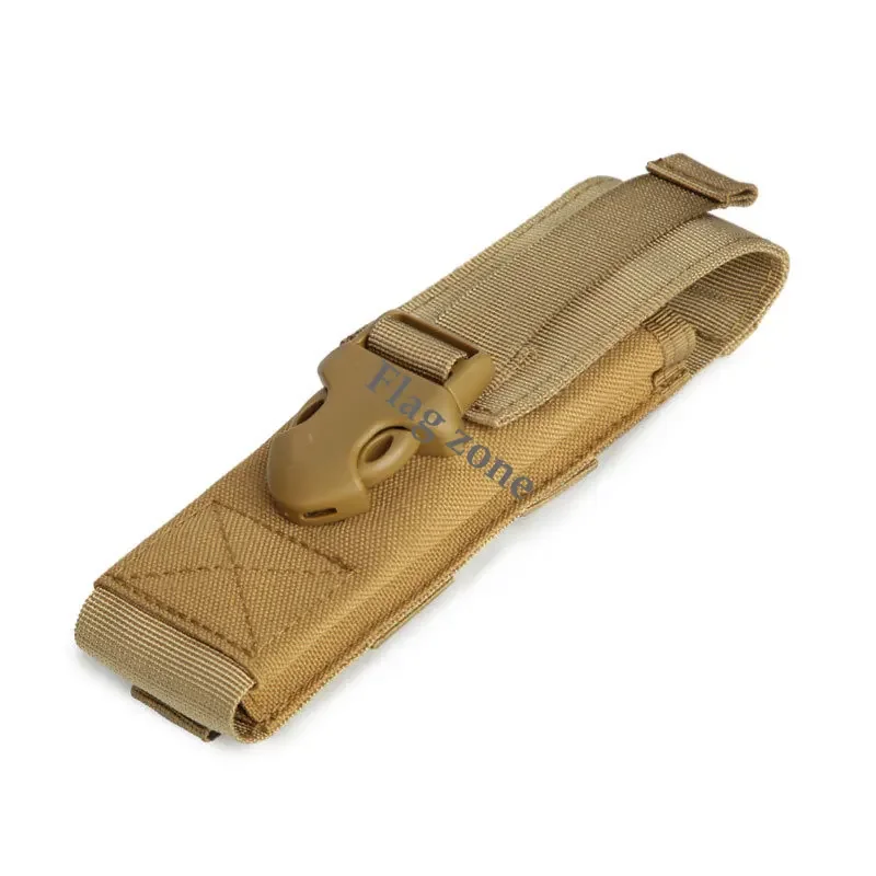 M5 Flashlight Pouch Molle Wiast Bag Airsoft Belt EDC Bacpkack Tools Pouch Outdoor Climbing Hunting Accessories Baton Knife Bag 3