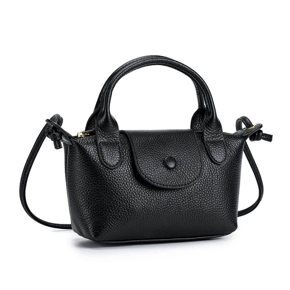

Brand Fashion Trend Crossbody Hobo Designer Handbags Women's Genuine Leather Casual Vintage Tote Shoulder Messenger Bag For Girl