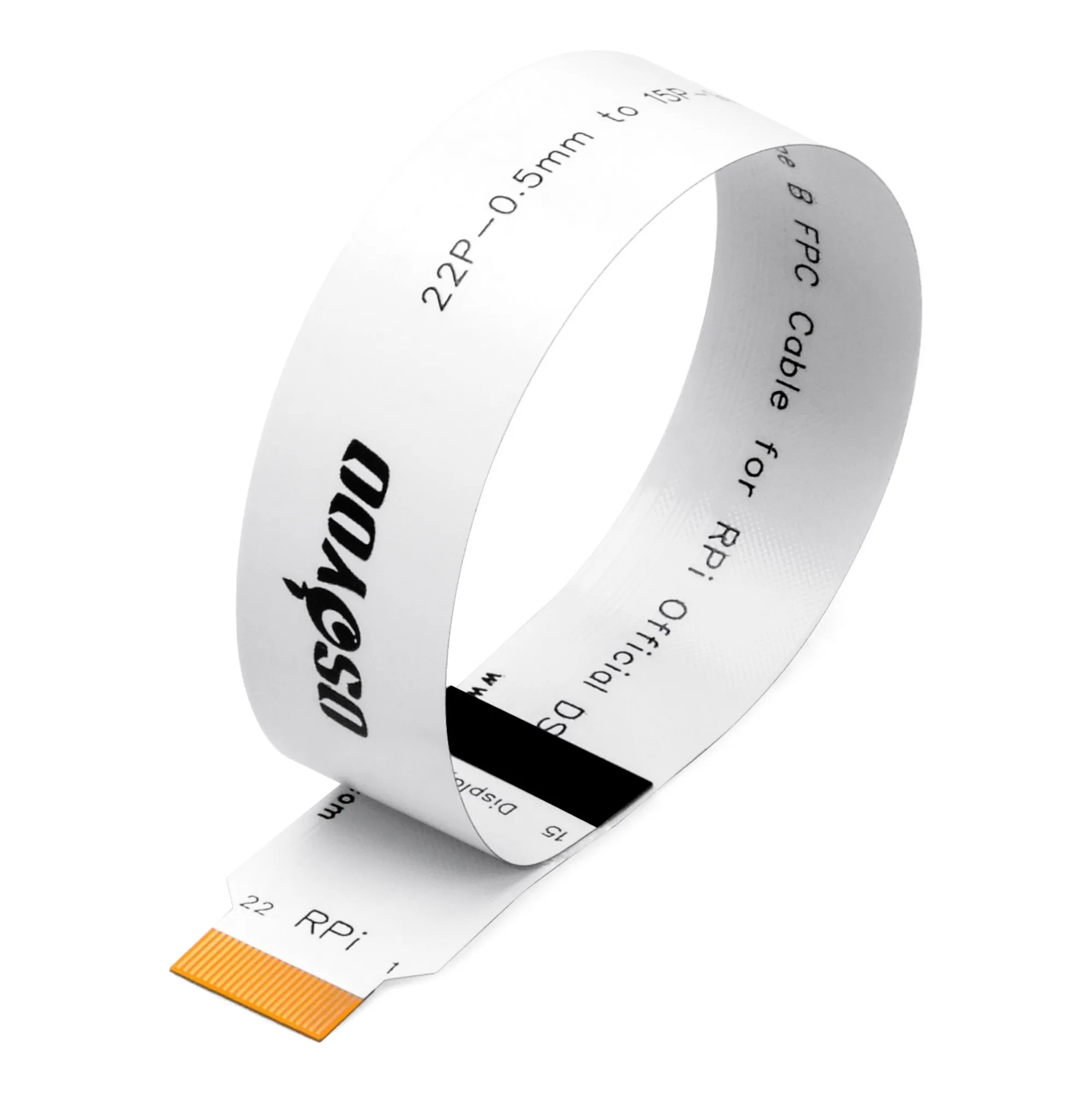 プラグ済み　ストーム　シークレットコード　15ポンド OSOYOO 15 Pin 1.0mm to 22 Pin 0.5mm Pitch FPC DSI Cable for