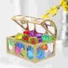 Crystal Box Treasure Kids Toys Acrylic Colorful Diamond Gems Plastic Large Jewels Big Child 6