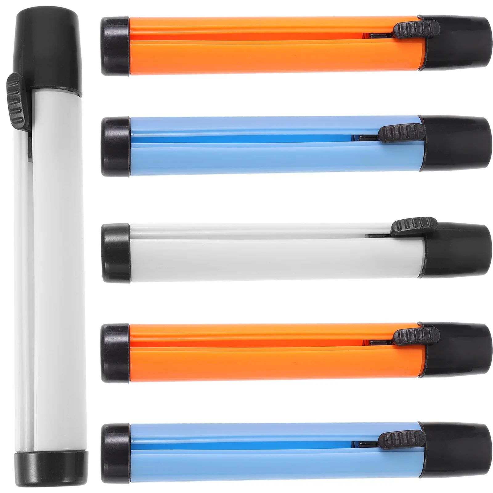 

6pcs Colorful Chalk Holder Adjustable Eco- Chalk Storage Holder for Teaching (Random Color)