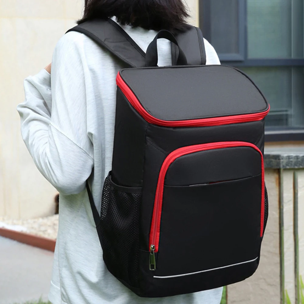 Outdoor 30L Cooler Backpack Leakproof Insulated Lunch Bag for Outdoor Camping Hiking Picnics Beach