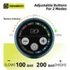 3500W 200Bar 6 IN 1 Brushless Electric Car Washer Gun Portable Cordless Rechargeable Car Garden Power Tool For Makita 18VBattery 3