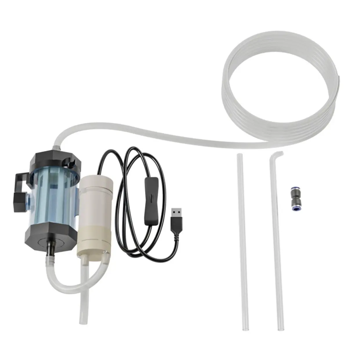 프로모션 USB 전원 수족관 물 교환기 280GPH, 저소음 펌프로 효율적인 어항 청소