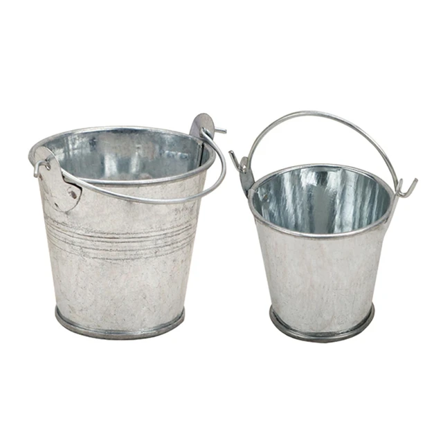 U. S. Toy Mini Metal Buckets, 24 Count, 2 Packs of 12