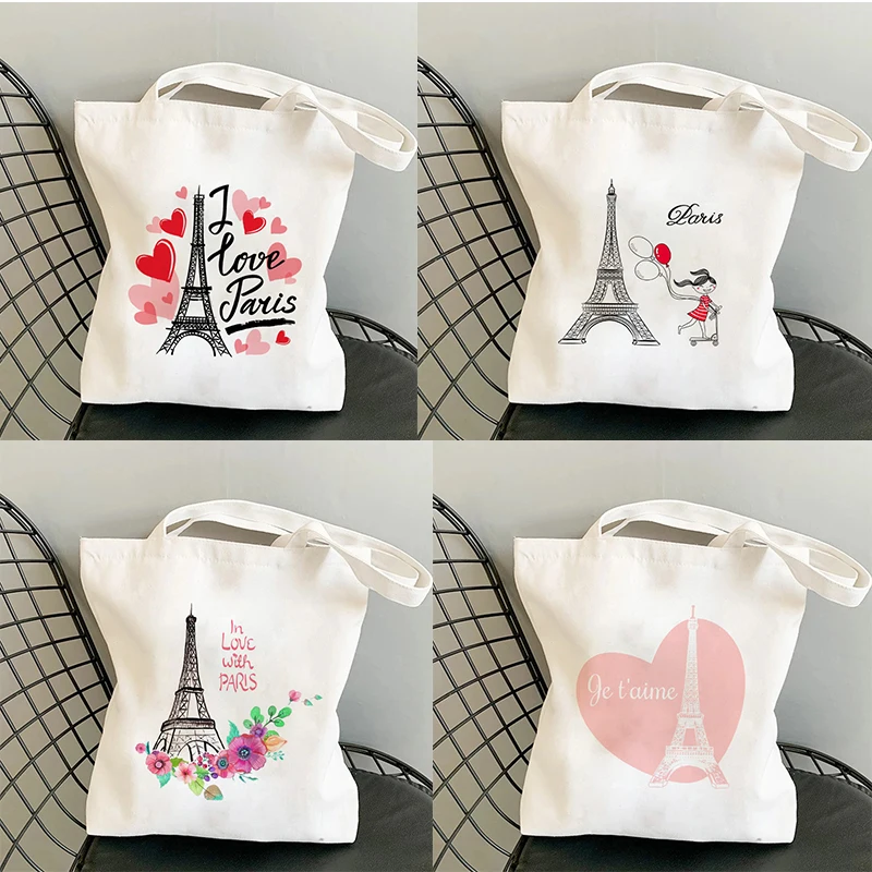 

Сумка для покупок с принтом «I Love Paris»