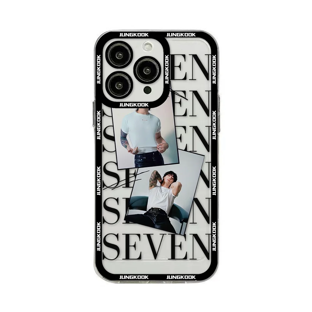 thumbnail image 1 of Funda de teléfono transparente e-euphoria para iPhone 16, 15, 14, 13, 12, 11, Mini Pro Max, X, XR, XSMax, 7, 8 Plus, SE20, 1 of 4