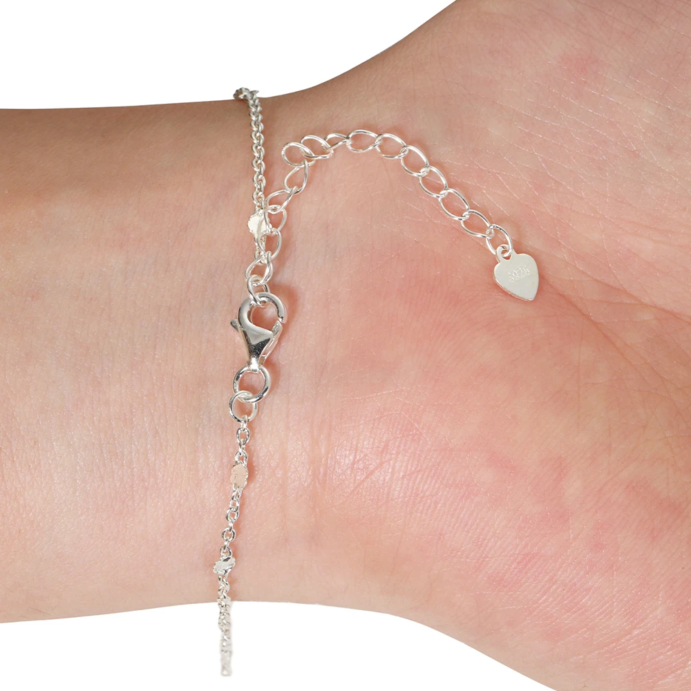 목걸이 팔찌에 대 한 심장 라운드 태그 랍스터 걸쇠와 2pcs  확장 체인 DIY 쥬얼리 도매