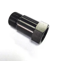 Oxygen Sensor Spacer CNC 43mm Oxygen Sensor Spacer Expansion CEL Fix Lambda Dustproof Adapter M18*1.5 2