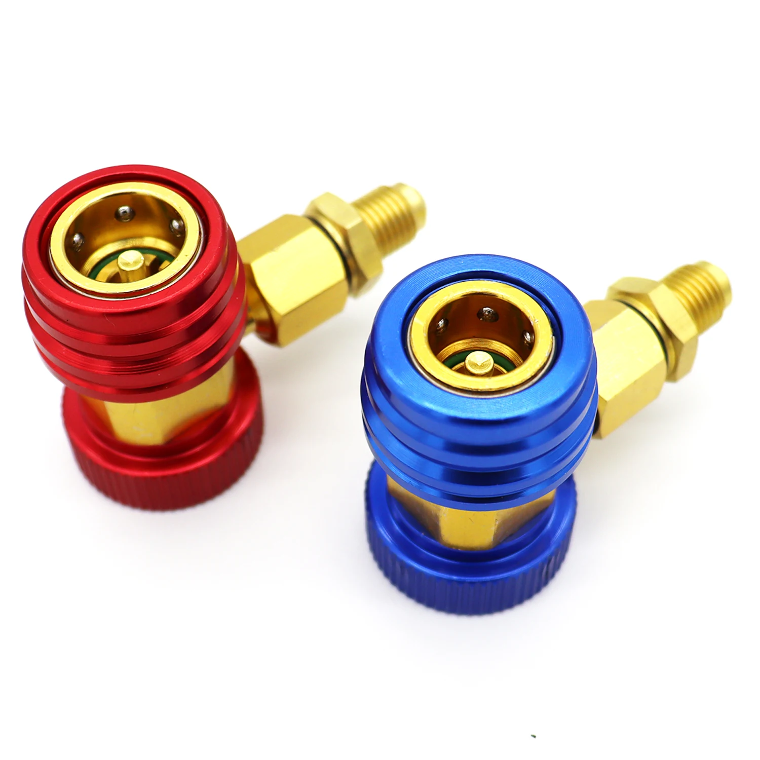 Connecteur Radiateur Climatisation Automobile 3 Pièces Compatible R134A - Kit Adaptateur Compresseur AC