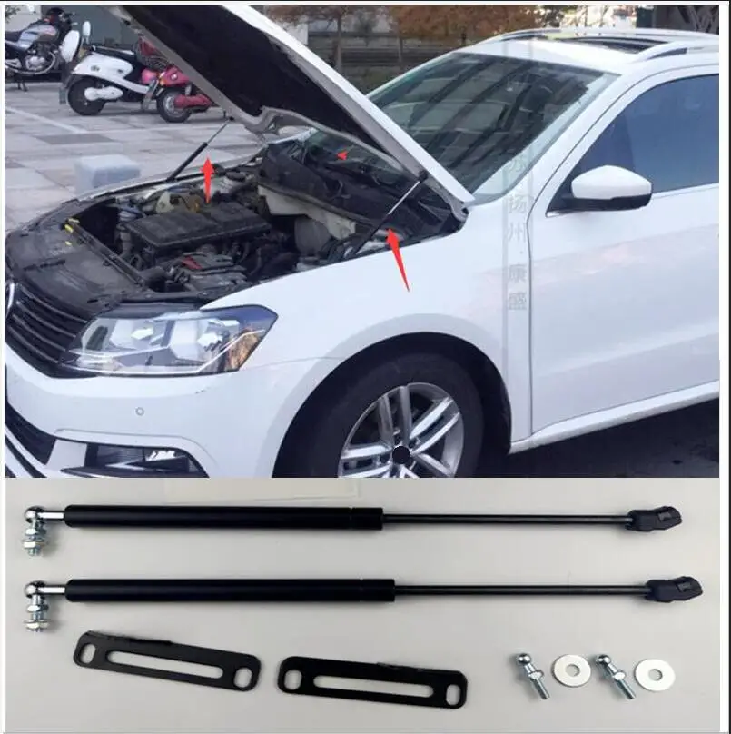 CAR BONNET HOOD GAS SHOCK STRUT LIFT SUPPORT CAR STYLING FOR Volkswagen for Jetta MK6 2012 2013 2014 2015 hood lift supports