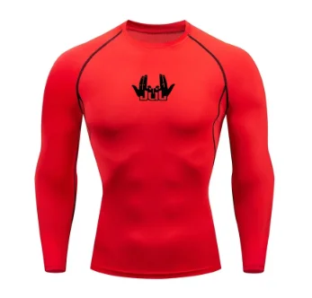 Men's Compression Shirt - Running Compression Tee | Long Sleeve Sports Shirt