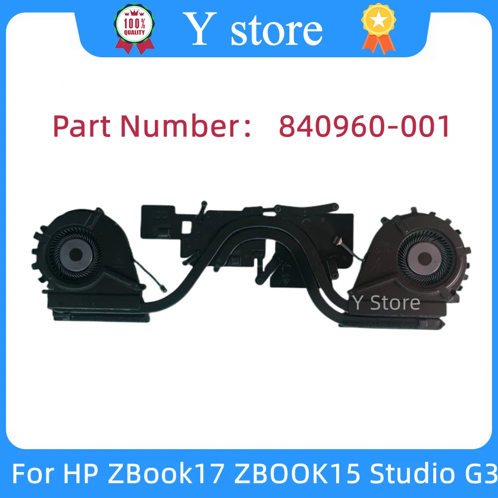 

Y Store новый оригинальный кулер для охлаждения процессора GPU для HP ZBook17 ZBOOK15 Studio G3 840960-001 Бесплатная доставка