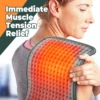60x30cm Electric Heating Pad Massager Therapy Physiotherapy Back Pain Relief Shawl Cover Leg Winter Warmer Blanket Thermal Mat 2