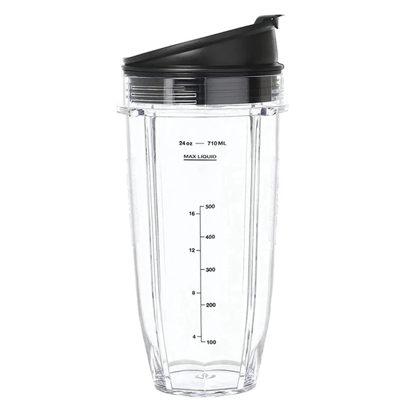 NUTRI NINJA 18 24 32 OZ CUPS WITH SIP AND SEAL LID AND EXTRACTOR
